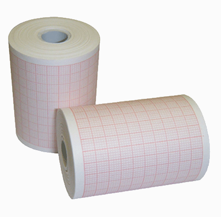 Papier thermique 63 mm pour ECG Nihon Kohden 8110/9620/Cardiofax C 1150/2150/3150 /10 Unités