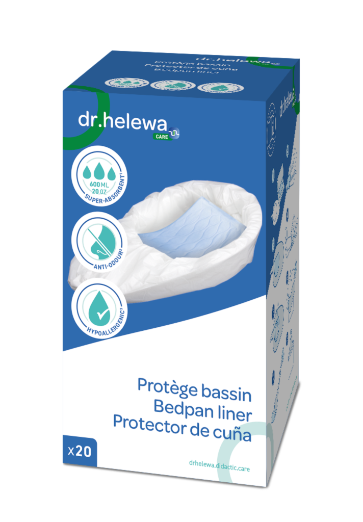 Dr Helewa - Protège bassin hypoallergénique 600ML /20 Unités