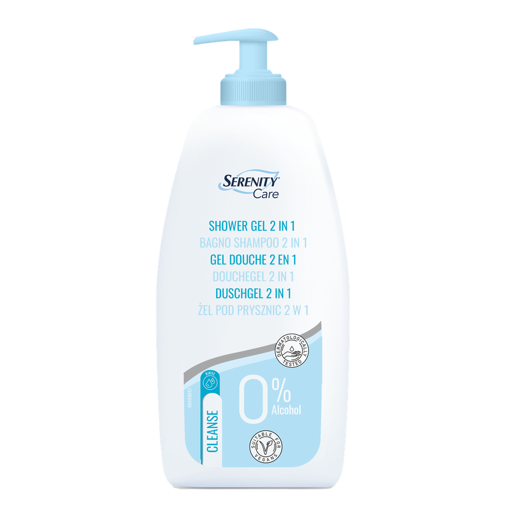 Serenity Care - Gel lavant 2 en 1 (corps et cheveux)