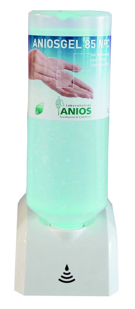 Distributeur électronique AIRLESS Aniosgel et Savon Anios, nouvelle génération avec verrouillage