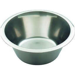 [H00423] Cuvette ronde 6 litres - Modèle haut inox (14 cm)